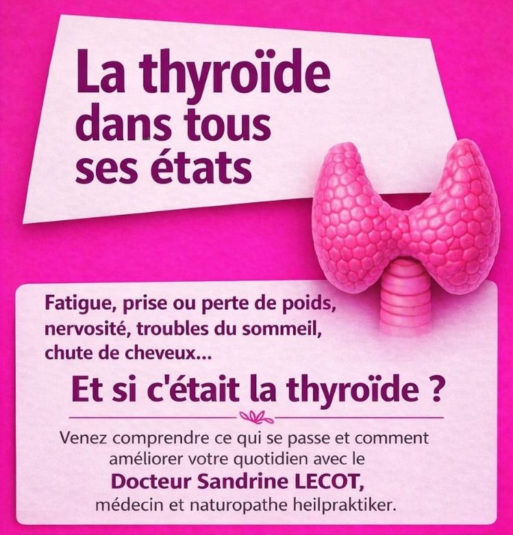 Conference Thyroide Sandrine LECOT