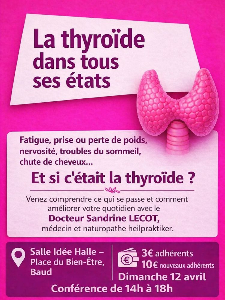 Conference Thyroide Sandrine LECOT