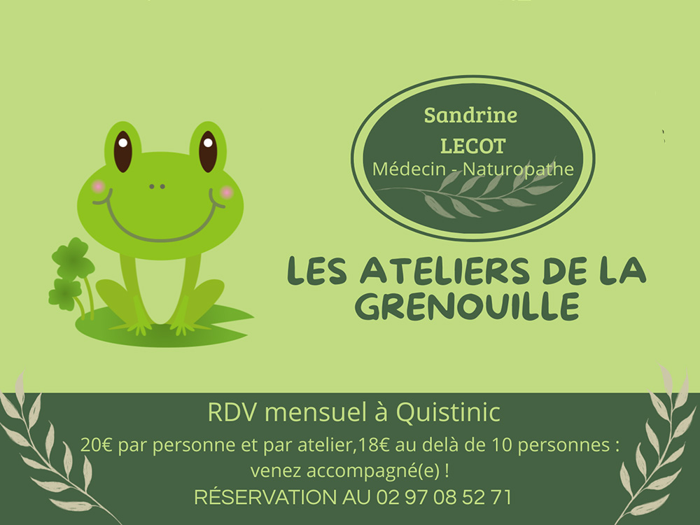 Ateliers de la Grenouille Sandrine Lecot médecin naturopathe