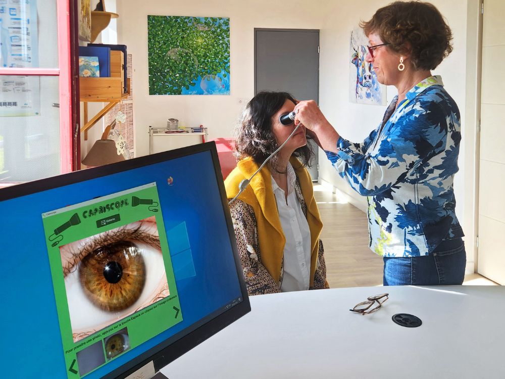 Sandrine Lecot iridologie à Quistinic Bretagne