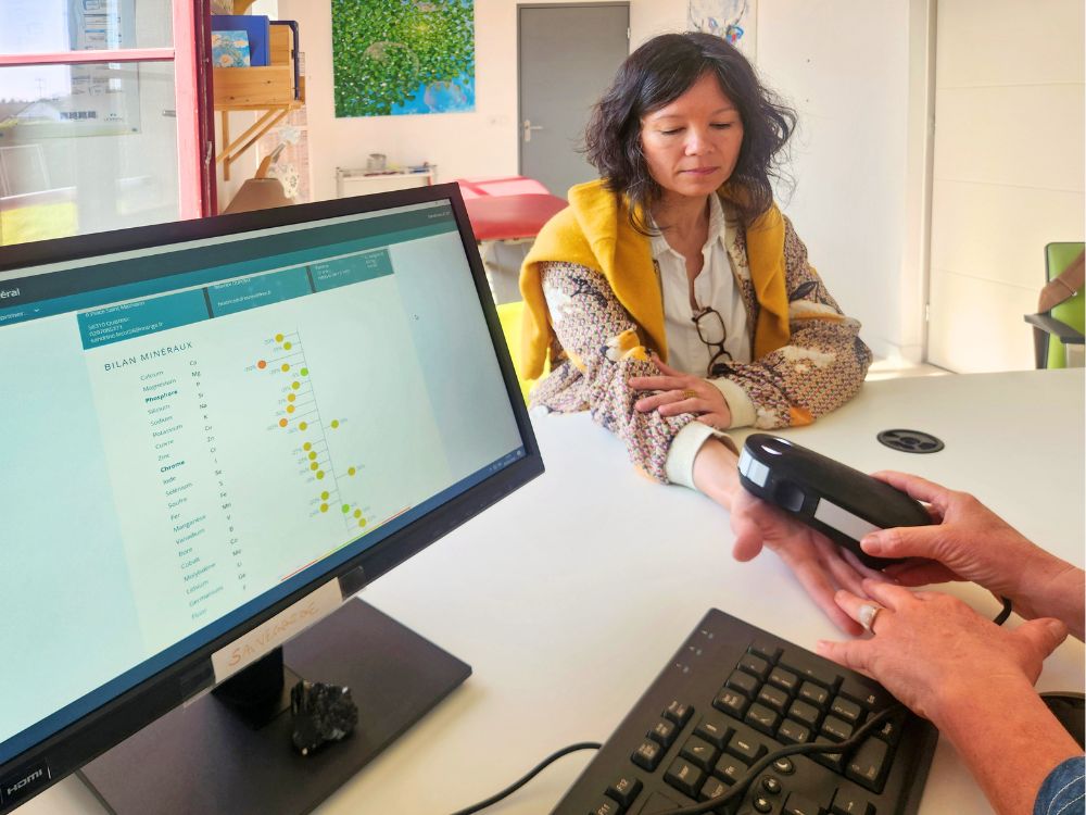 Sandrine Lecot Oligoscann à Quistinic Bretagne